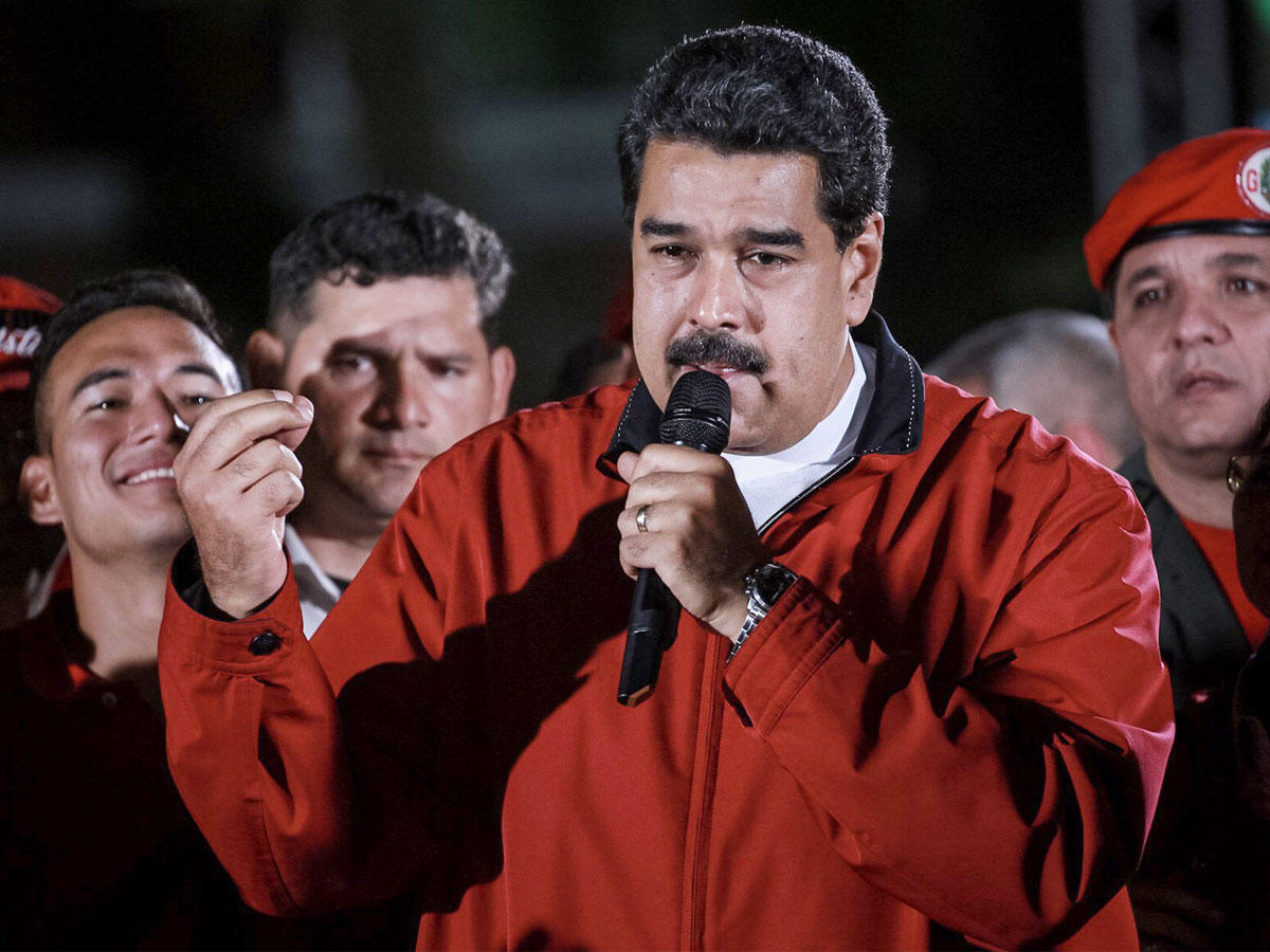 الرئيس الفنزويلي نيكولاس مادورو