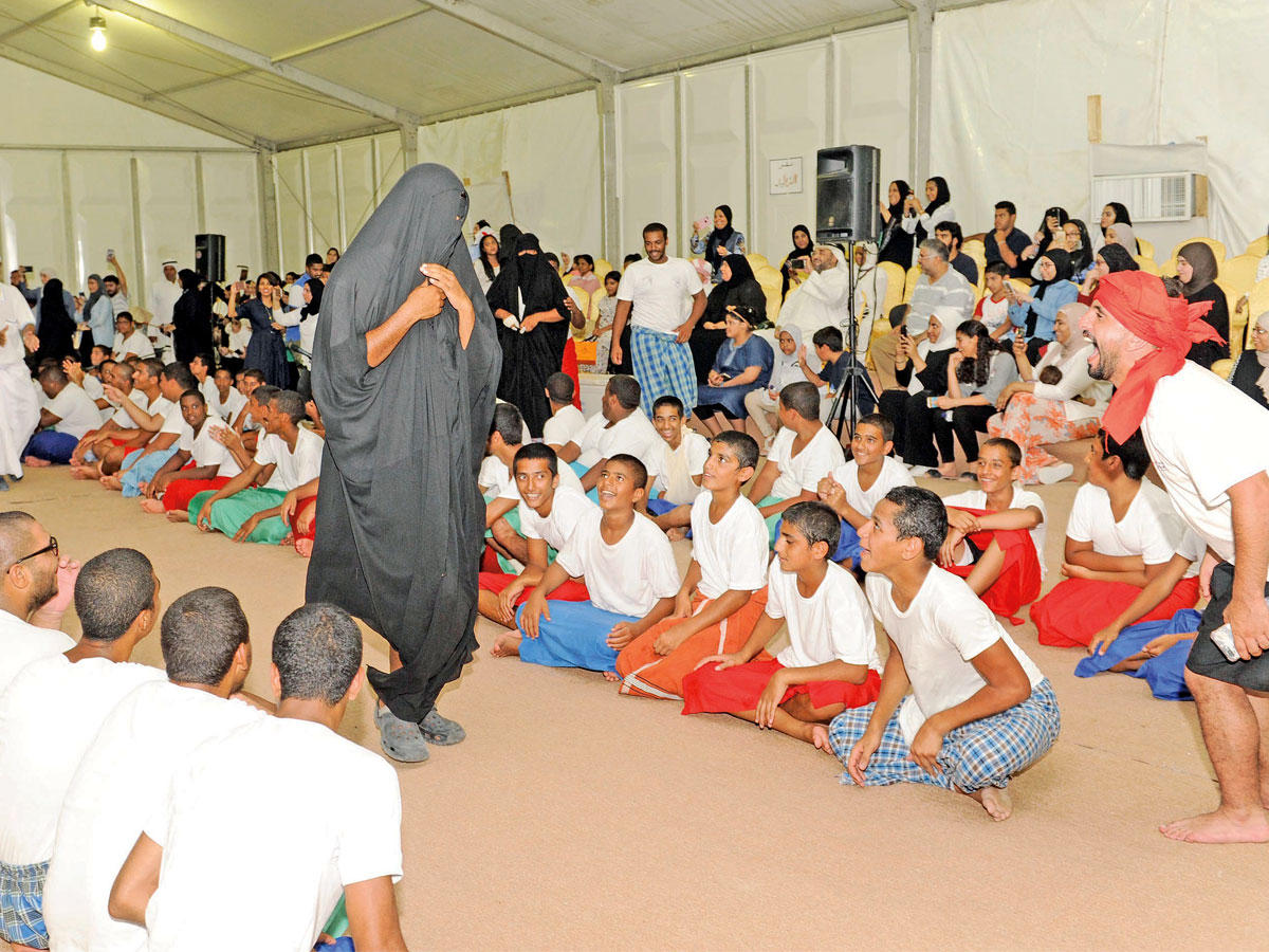 جانب من احتفال « الغوص» أمس الأول