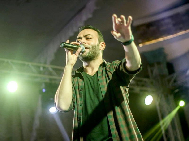 الفنان المصري تامر عاشور