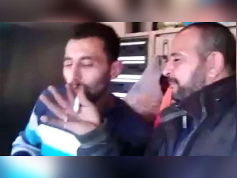 صورة من مقطع الفيديو