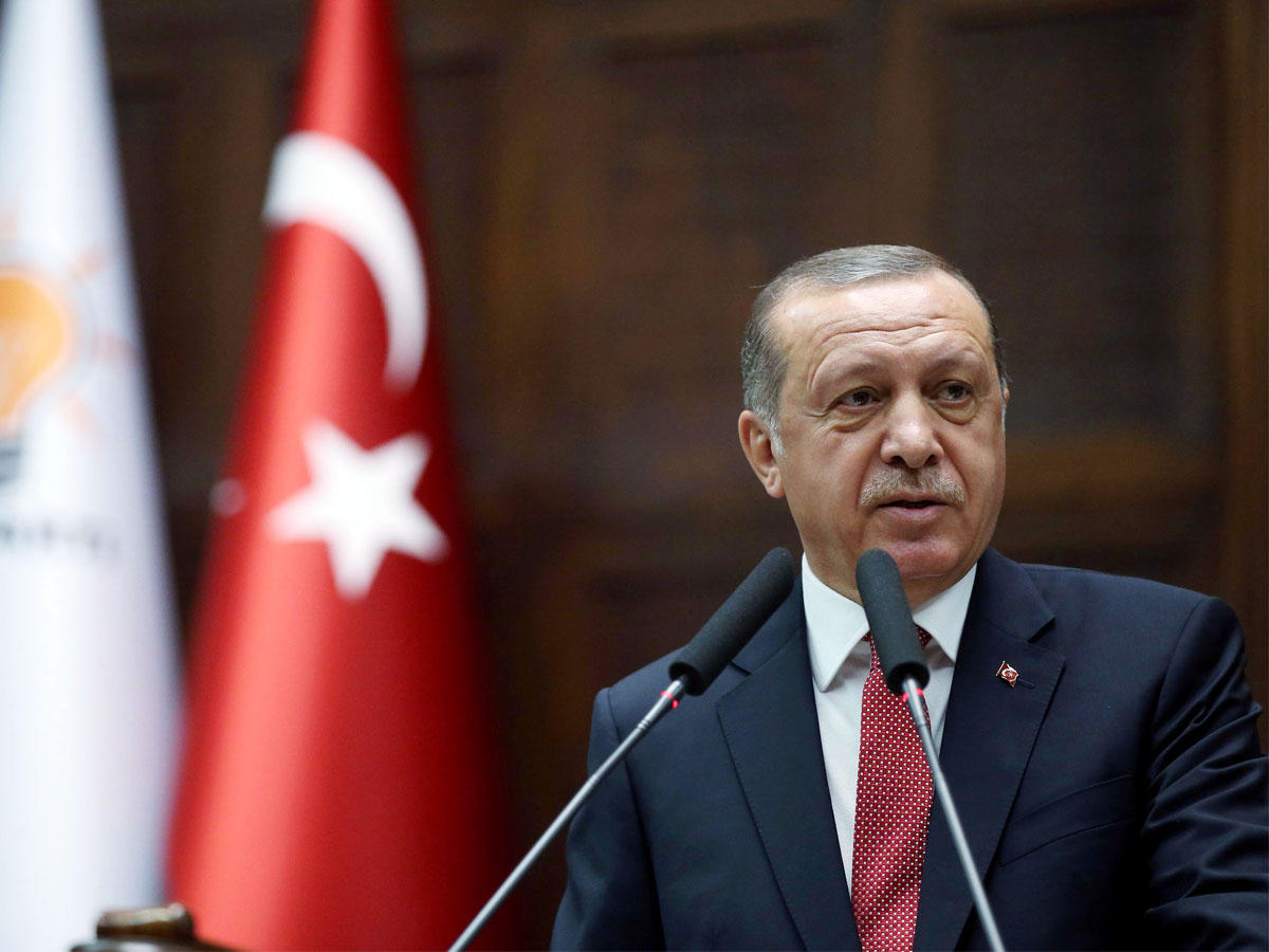 الرئيس التركي رجب طيب إردوغان