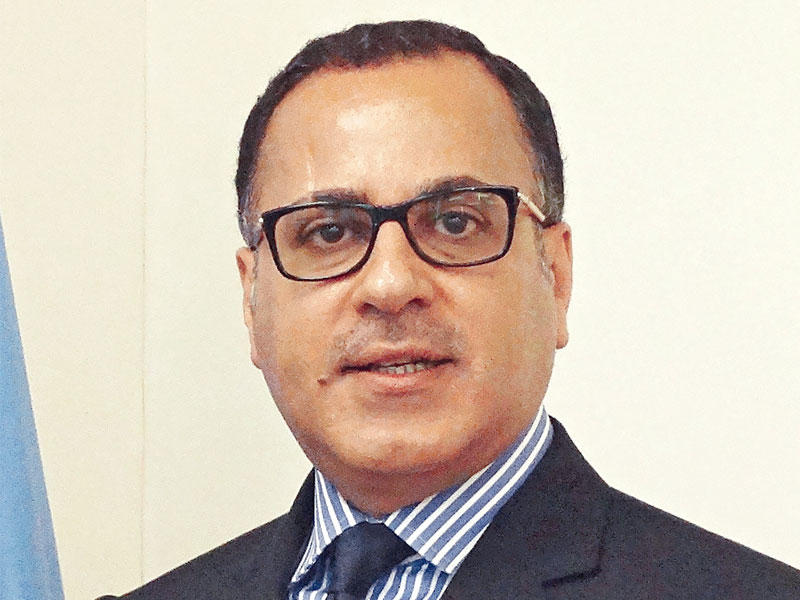 مندوب الكويت الدائم لدى الأمم المتحدة والمنظمات الدولية في جنيف السفير جمال الغنيم