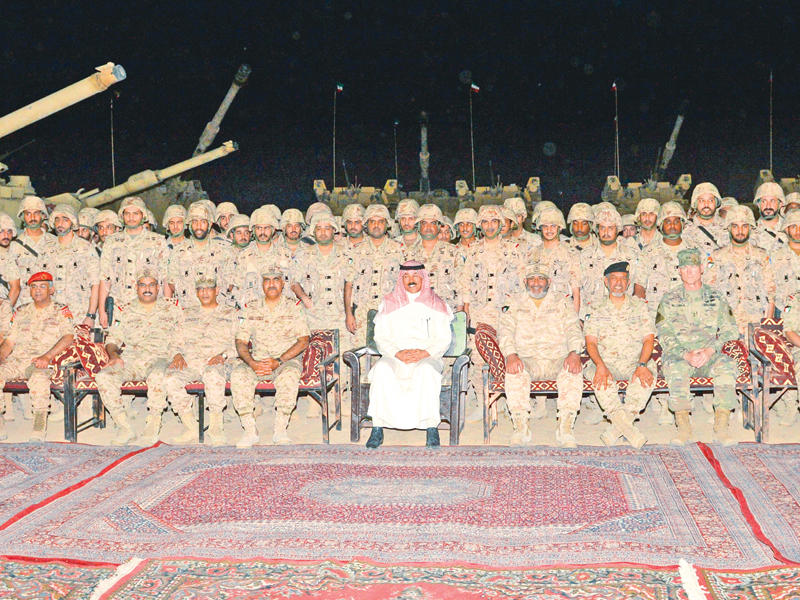 الخالد والخضر والصالح مع قوة «واجب صباح» للردع السريع