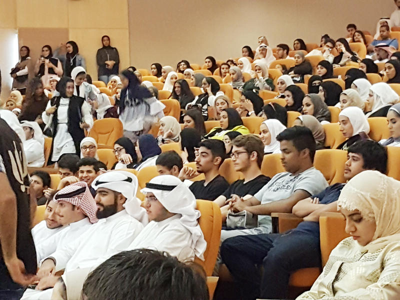 جانب من الحضور خلال اختتام البرنامج التدريبي الصيفي