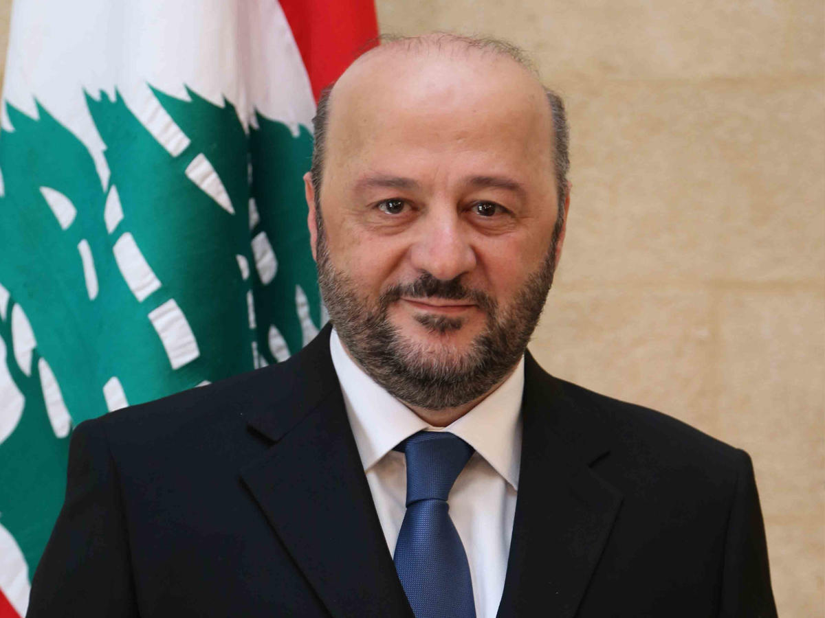  وزير الإعلام اللبناني ملحم رياشي