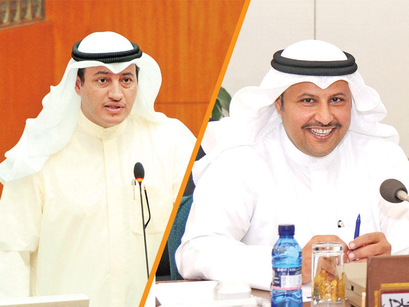 النائب طلال الجلال - النائب عسكر العنزي