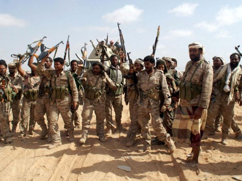صور أرشيفية لجنود يمنيين في شبوةn