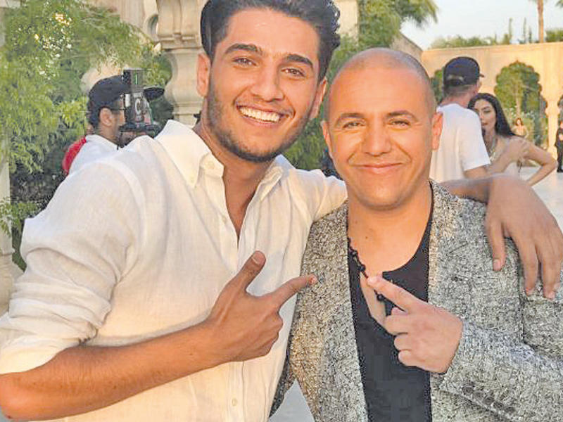 نجم الراي الجزائري فديل ومحبوب العرب النجم الفلسطيني محمد عساف