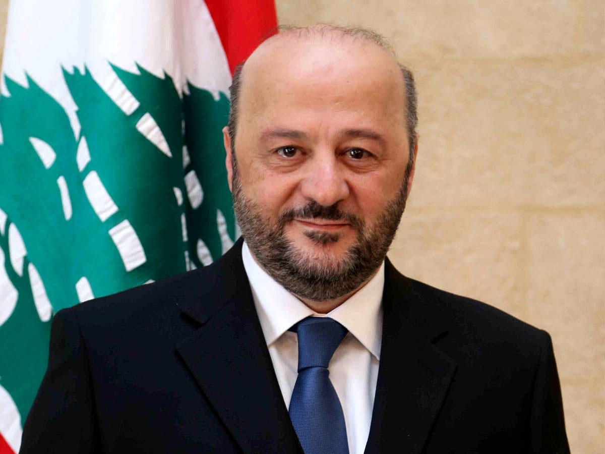 وزير الإعلام اللبناني ملحم رياشي