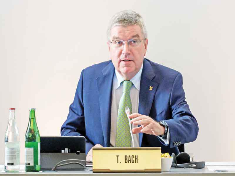 رئيس اللجنة الأولمبية الدولية، توماس باخ