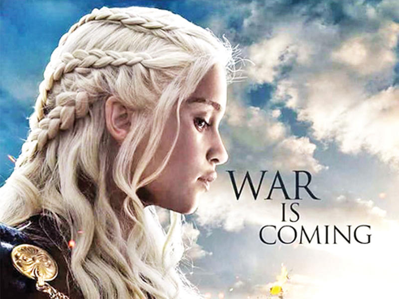 ملصق «صراع العروش»