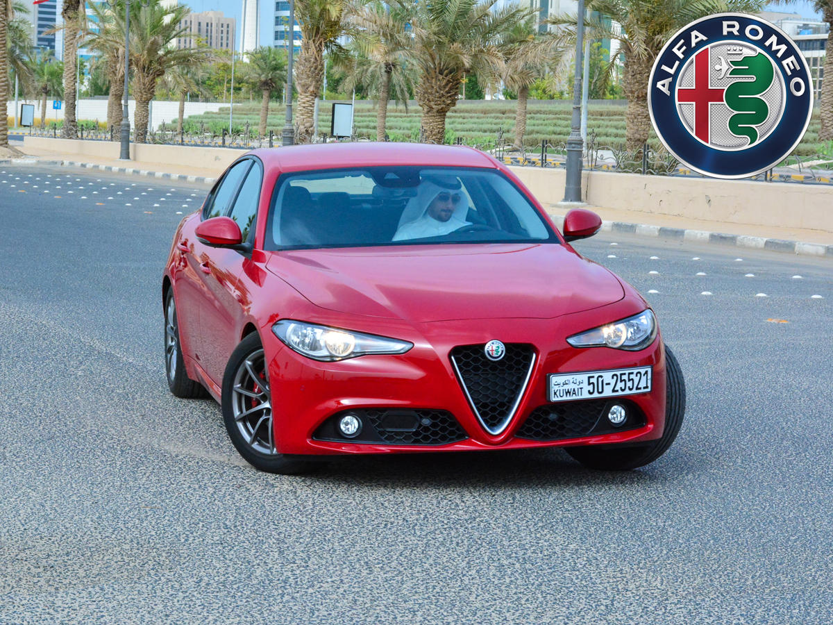 «ألفاروميو جوليا» الجديدة... (تصوير جمال عبدالله)