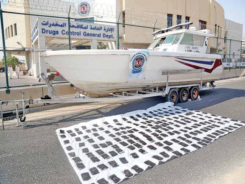 جانب من المضبوطات