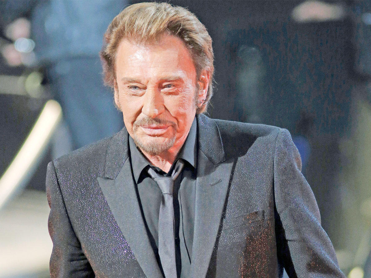 نجم الروك الفرنسي المخضرم جوني هاليداي