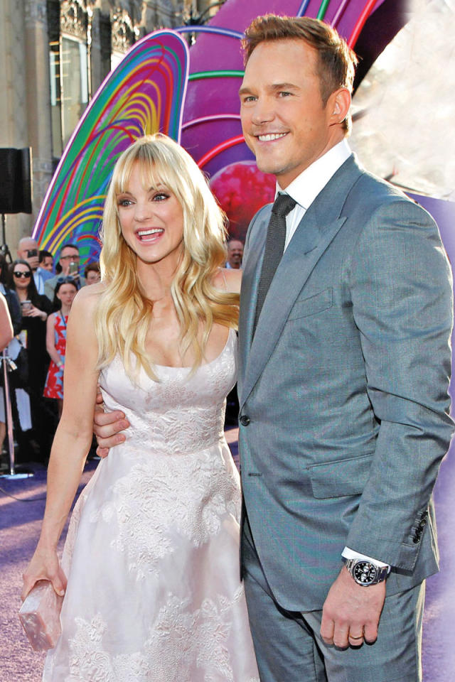 كريس برات وآنا فاريس