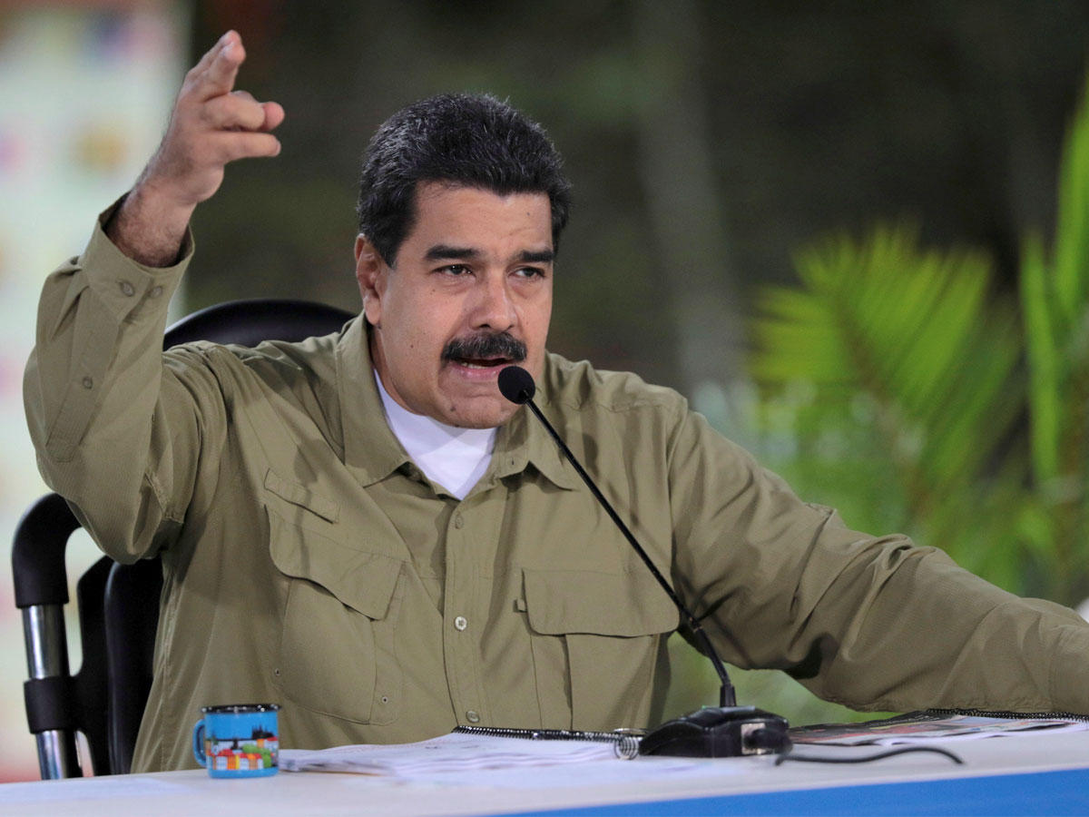 الرئيس الفنزويلي نيكولاس مادورو