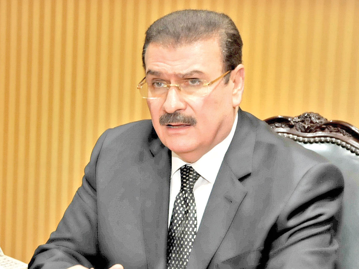  وزير النقل المصري الأسبق، هاني ضاحي