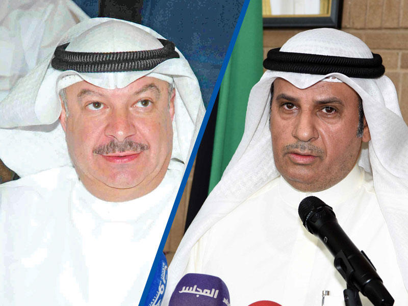  وزير العدل وزير الدولة لشؤون مجلس الأمة د. فالح العزب - وكيل وزارة العدل عبداللطيف السريع