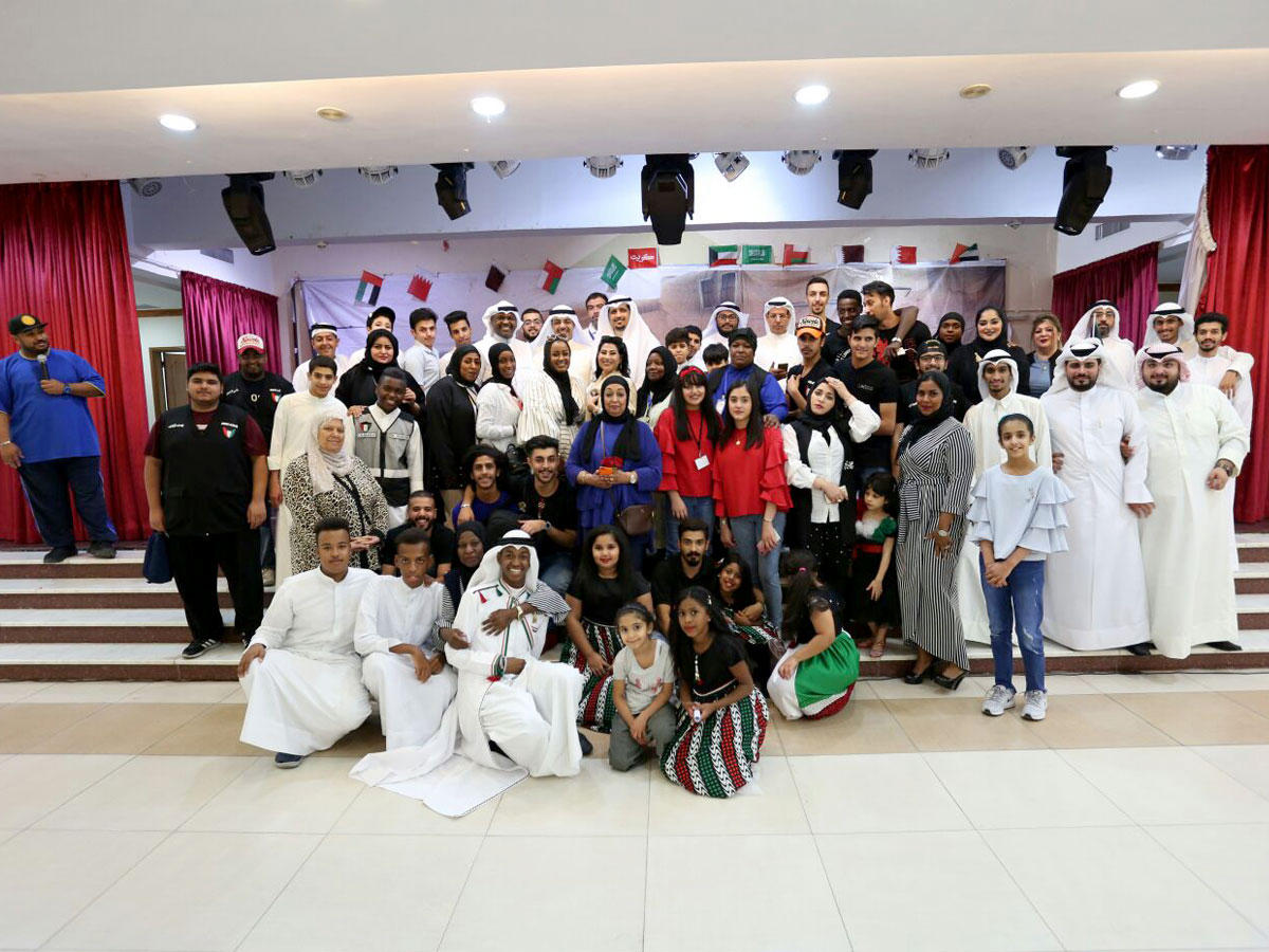 جانب من المشاركين في «قصة وطن2»