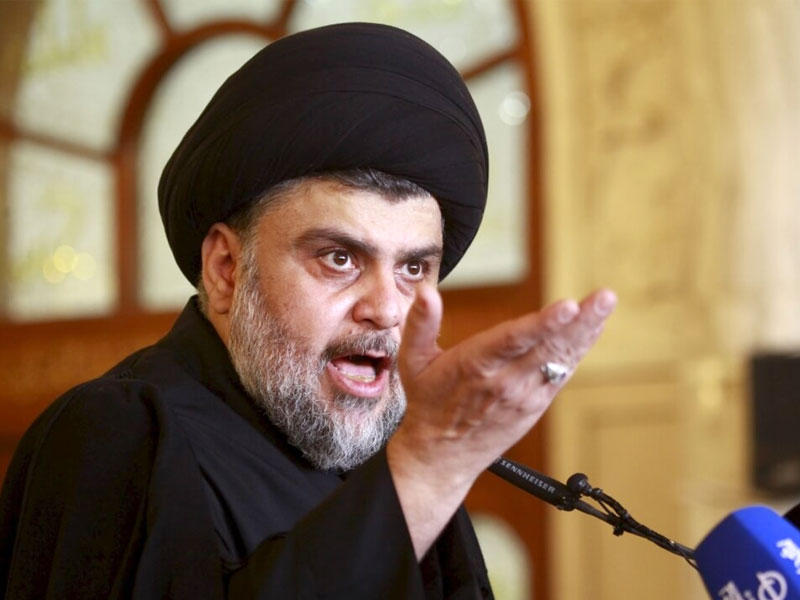 رجل الدين الشيعي مقتدى الصدر