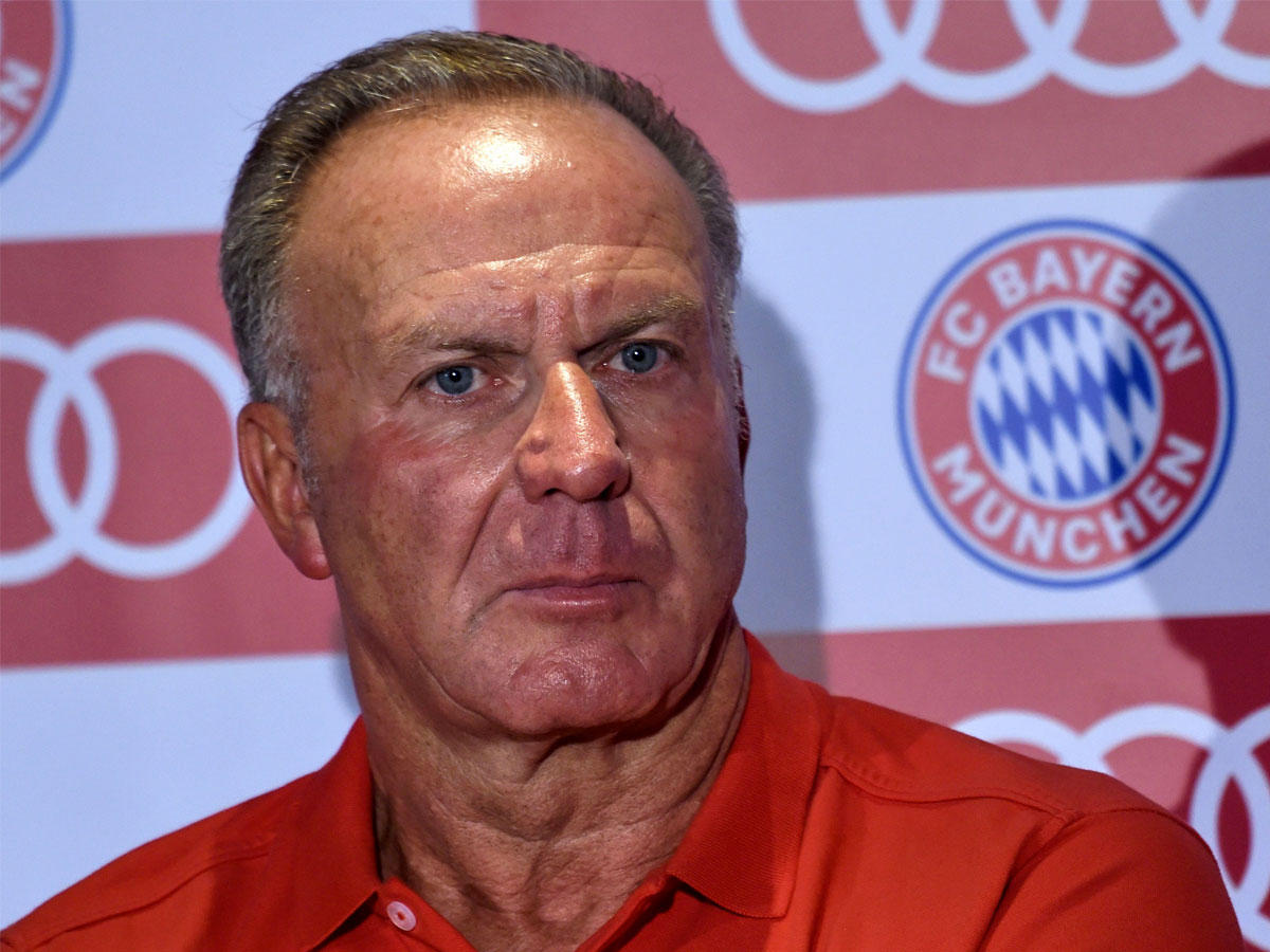 كارل هاينز رومينيغه الرئيس التنفيذي لنادي بايرن ميونيخ