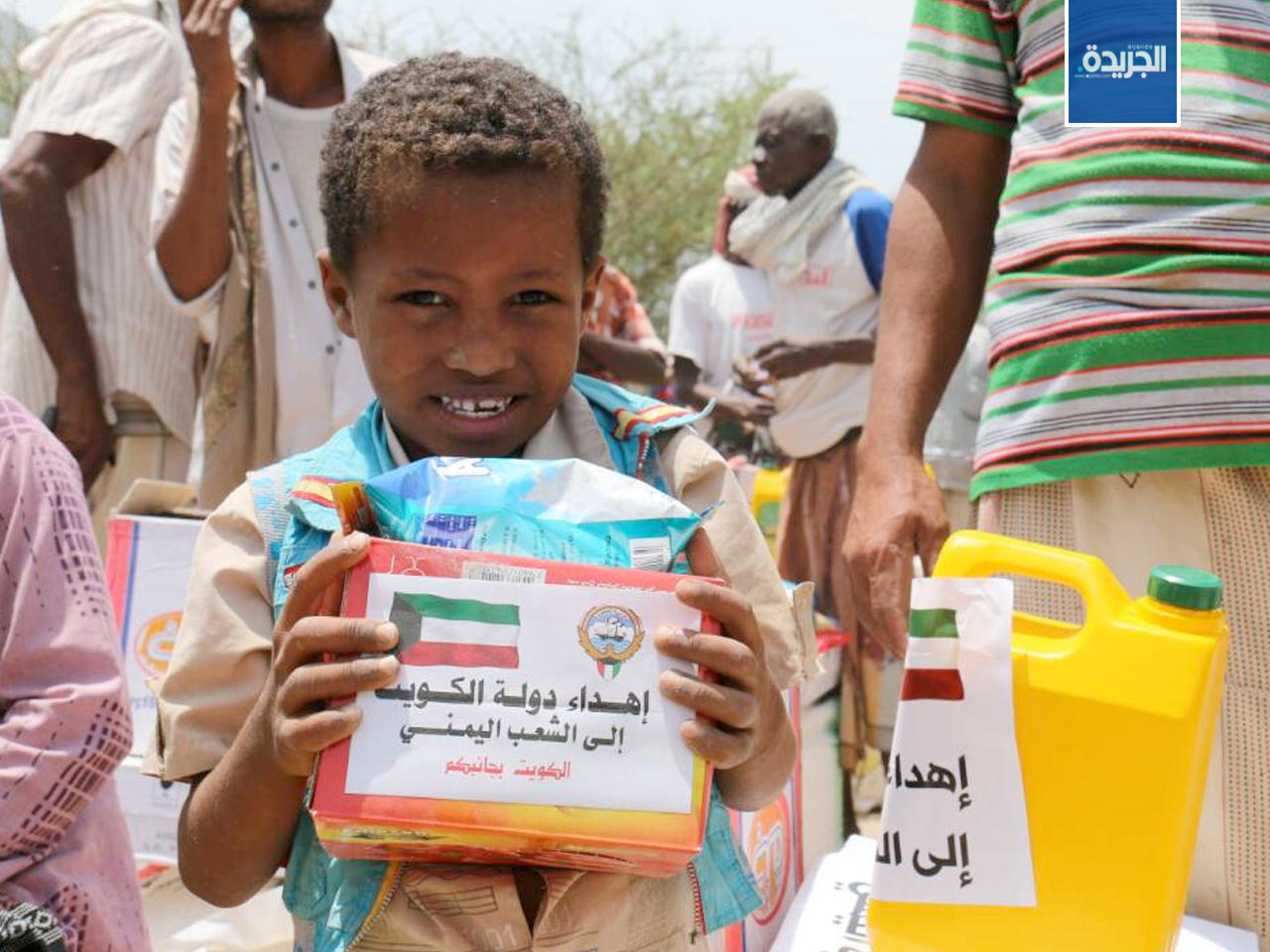 حملة «الكويت إلى جانبكم» الإنسانية تطلق مشروع لتوزيع ثلاثة آلاف سلة غذائية بمحافظة «تعز» اليمنية