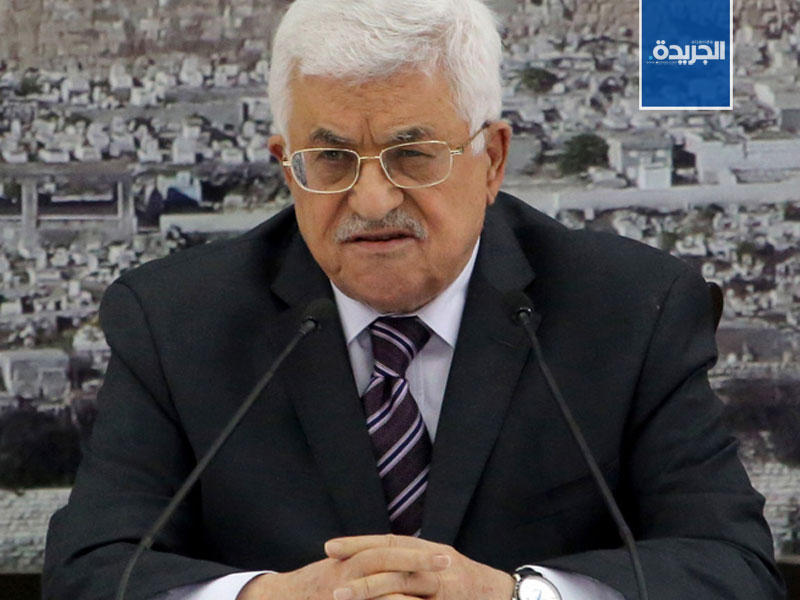  رئيس السلطة الفلسطينية محمود عباس 