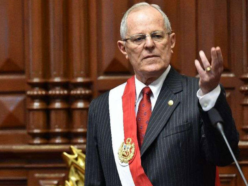 الرئيس البيروفي بيدرو بابلو كوشينسكي