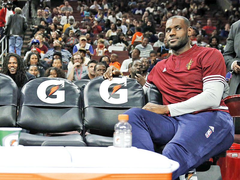 ليبرون جيمس نجم كليفلاند