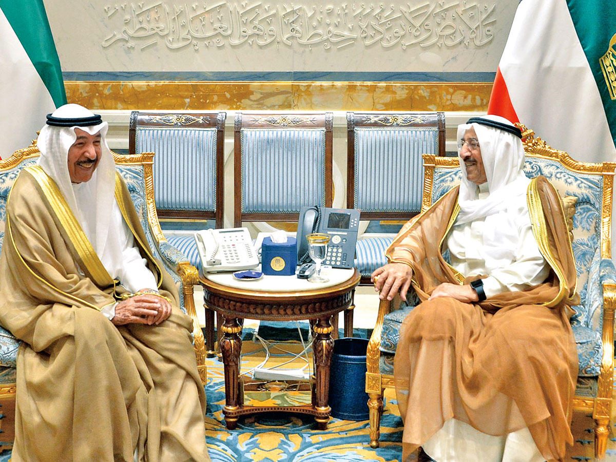 الأمير مستقبلاً جابر العبداللهn