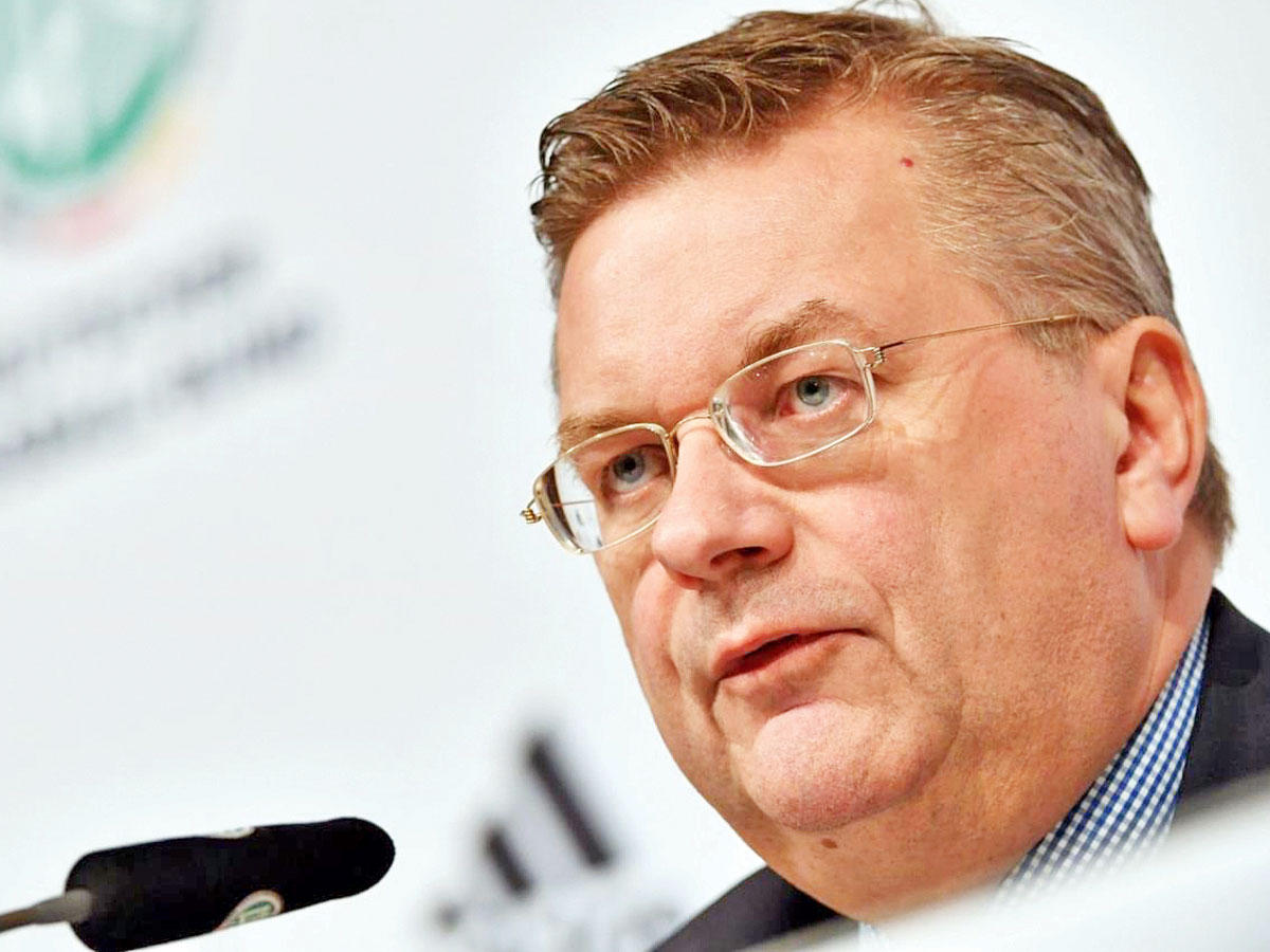  رئيس الاتحاد الألماني لكرة القدم راينهارد جريندل