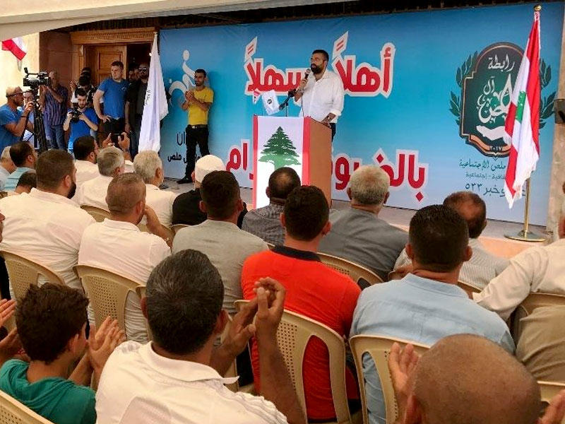 الأمين العام لـتيار المستقبل أحمد الحريري، في المنية ودير عمار