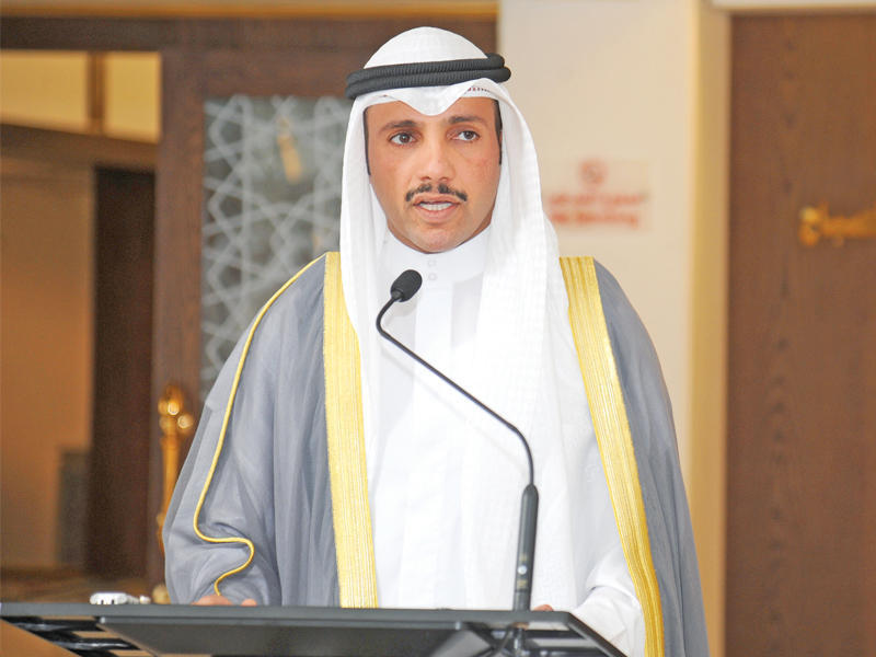 رئيس مجلس الأمة مرزوق الغانم 