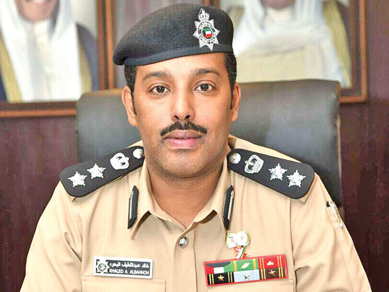 نائب المدير العام للادارة العامة للجنسية والجوازات ووثائق السفر الكويتية العقيد خالد البحوه