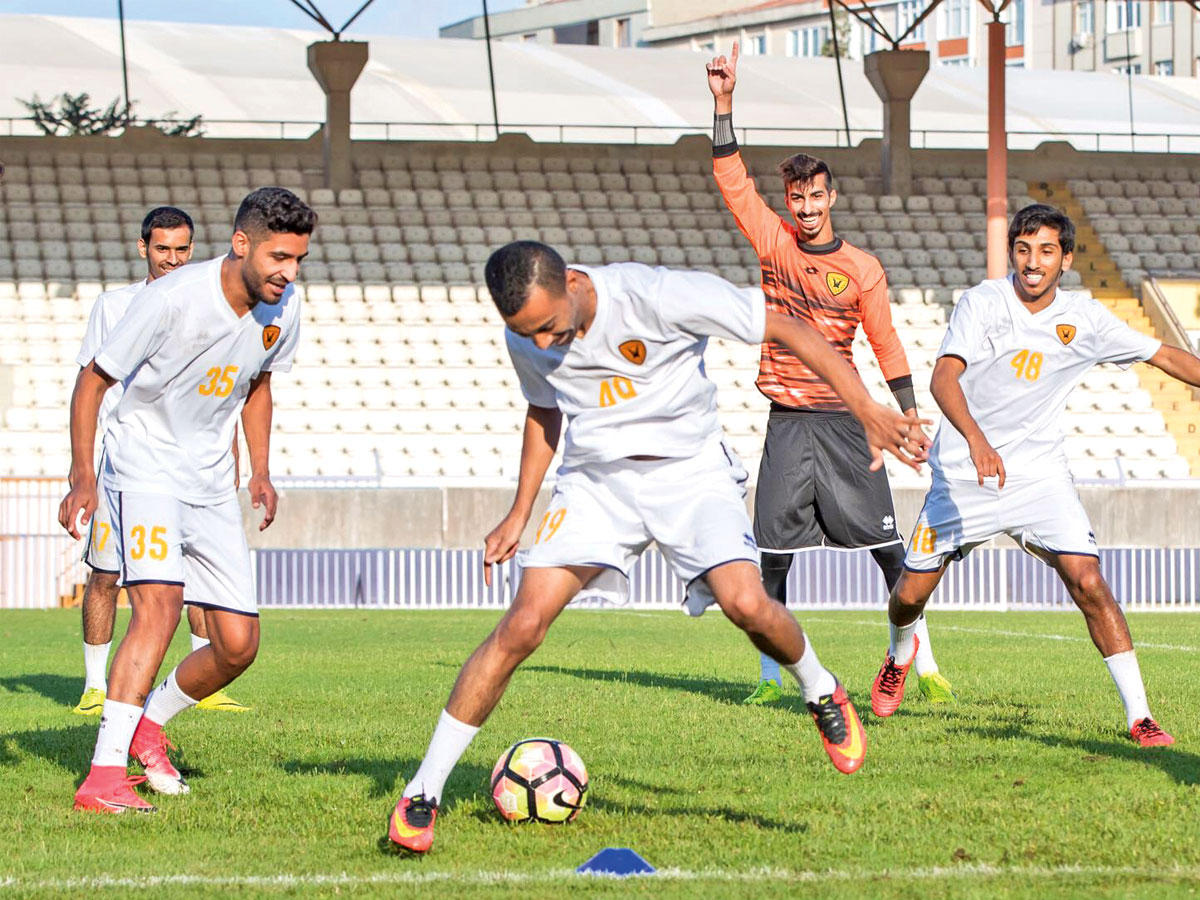 جانب من تدريبات القادسية