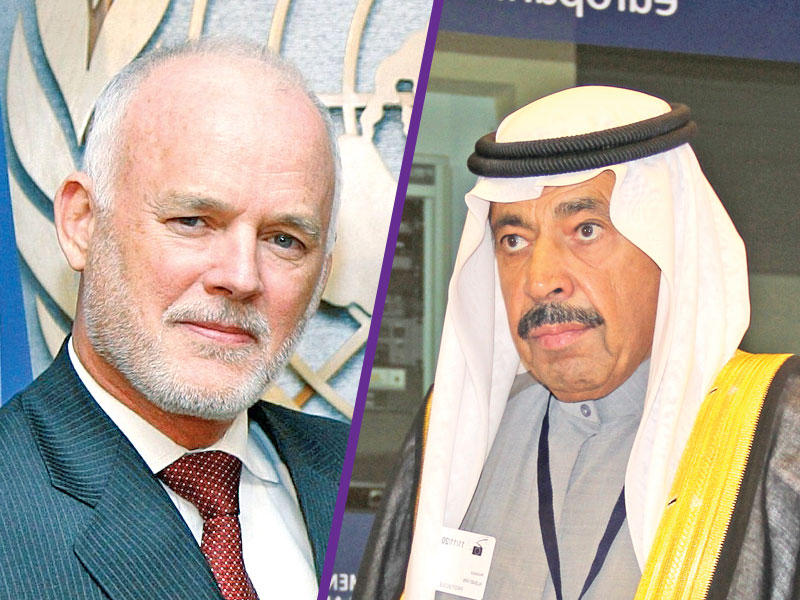 عبدالعزيز البابطين - بيتر تومسون