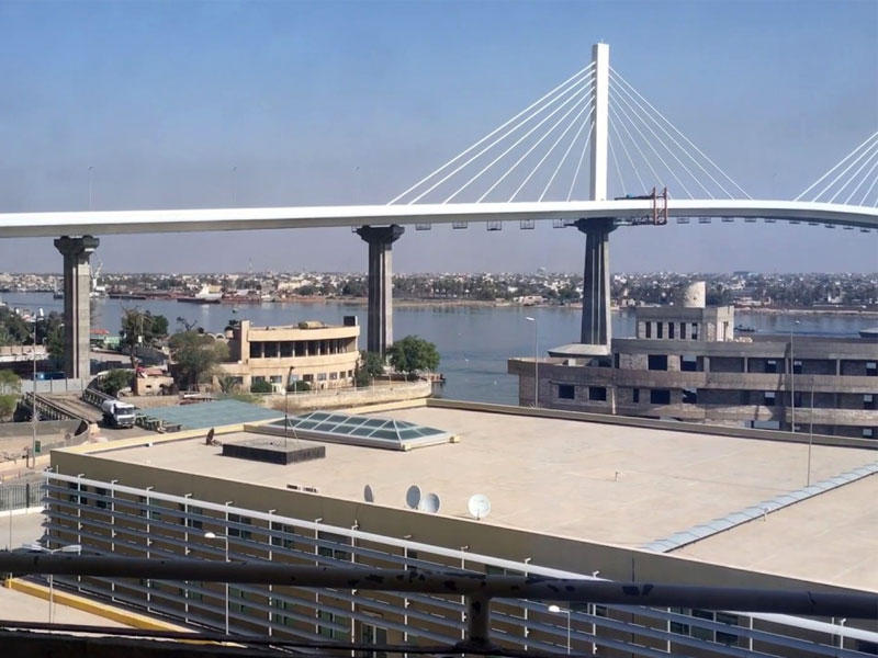 صورة لجسر التنومة المعلق