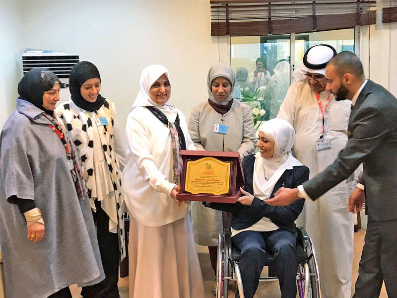 الصبيح خلال افتتاح مجموعة البورد العالمي أمس