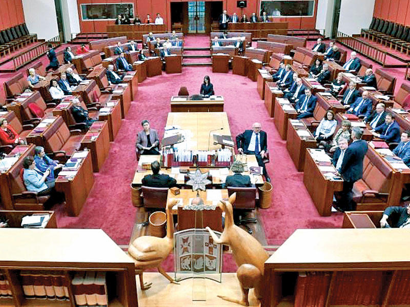 بالبرلمان الأسترالي