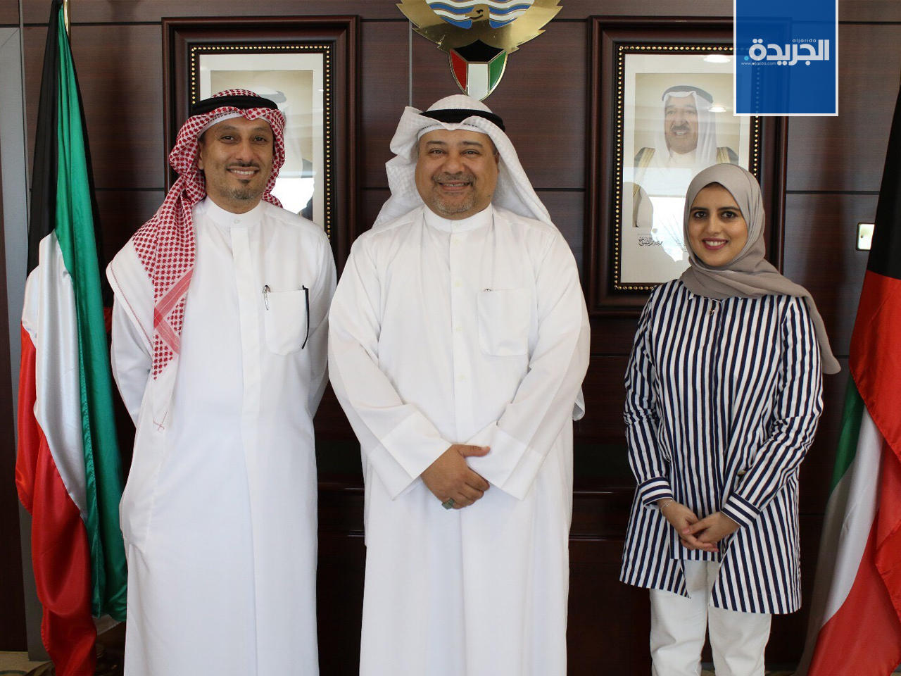 الامين العام للمجلس الاعلى للتخطيط والتنمية الكويتي الدكتور خالد مهدي والرئيس التنفيذي للصندوق الوطني لرعاية وتنمية المشروعات الصغيرة والمتوسطة المهندس مشاري المحمود