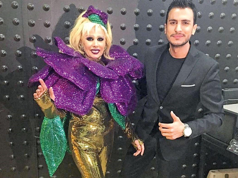 مادونا وبشير ساسين