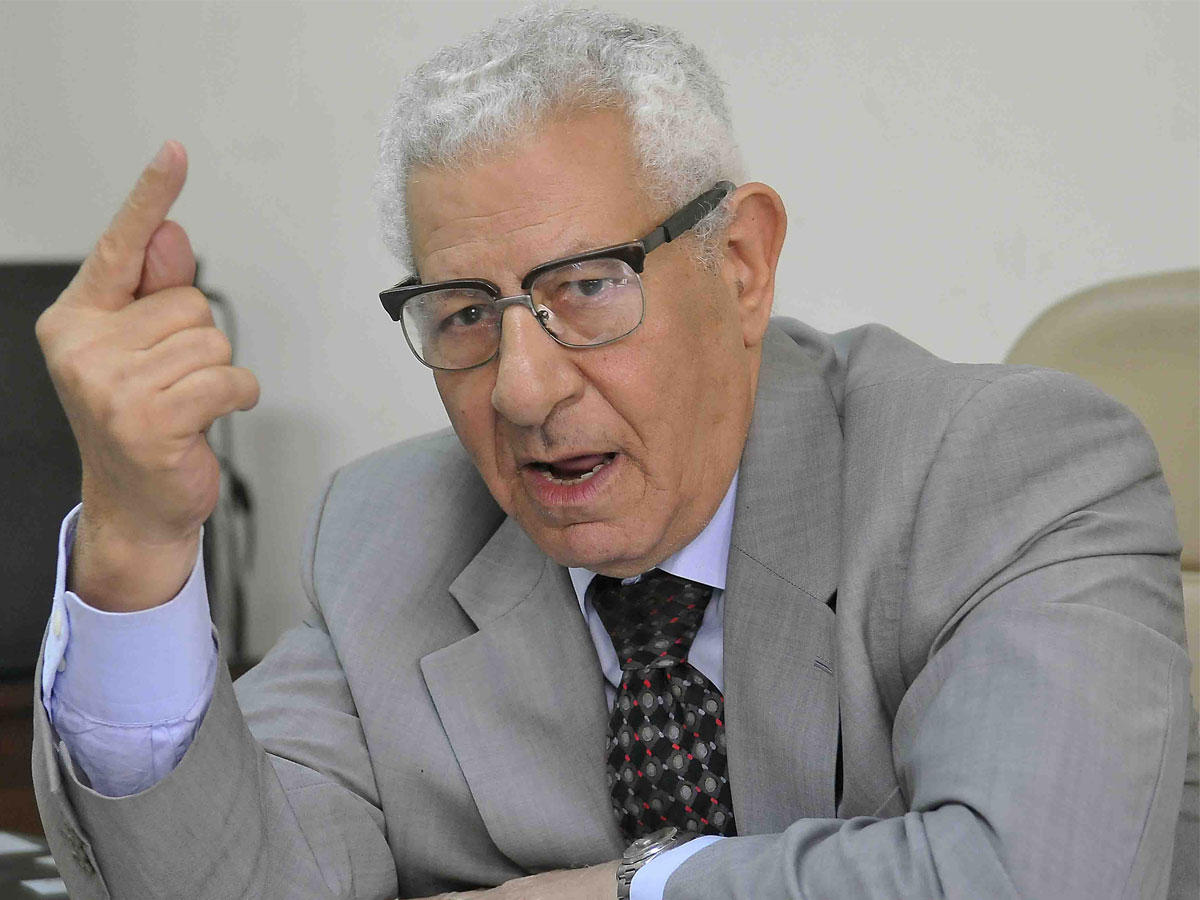 رئيس المجلس الأعلى لتنظيم الإعلام الكاتب الصحافي مكرم محمد أحمد