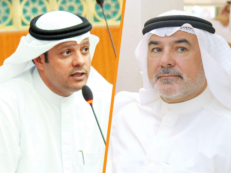  النائب صالح عاشور -  النائب فيصل الكندري