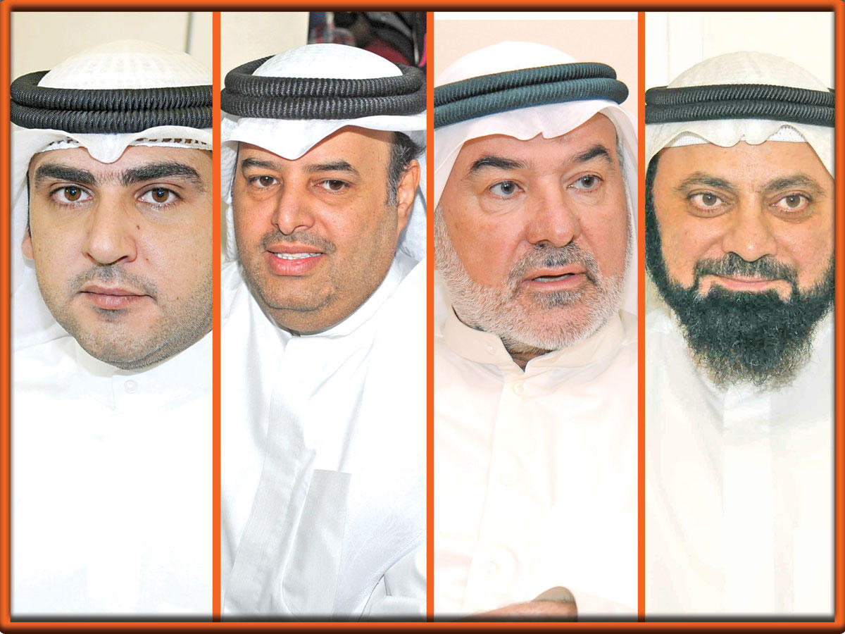 وليد الطبطبائي‏ - صالح عاشور‏ - مبارك الحجرف - عبدالكريم الكندري
