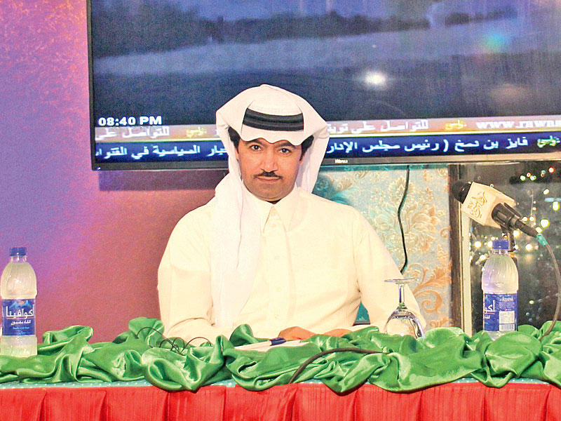  رئيس مجلس إدارة مؤسسة رواسي الإعلامية، فايز بن دمخ