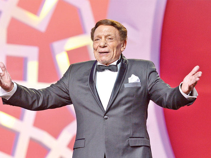 النجم المصري عادل إمام 