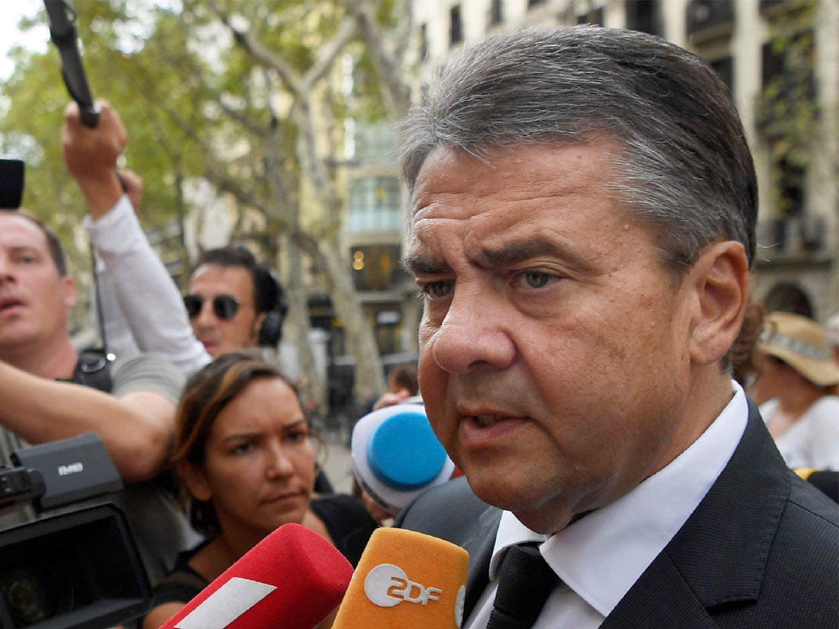  وزير الخارجية الألماني سيغمار غابريال