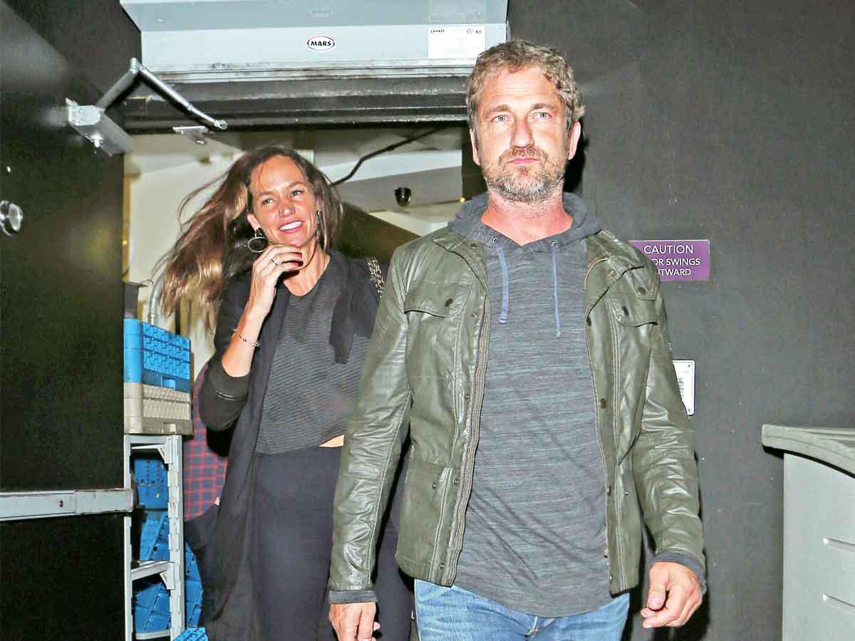 جيرارد باتلر ومورغان براون