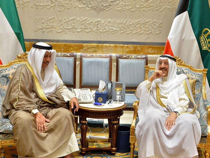 الأمير مستقبلاً المبارك أمس