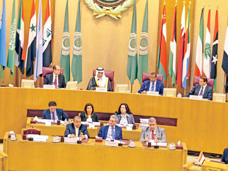 اجتماع وزراء الاقتصاد العرب بجامعة الدول العربية أمس   (الجريدة)